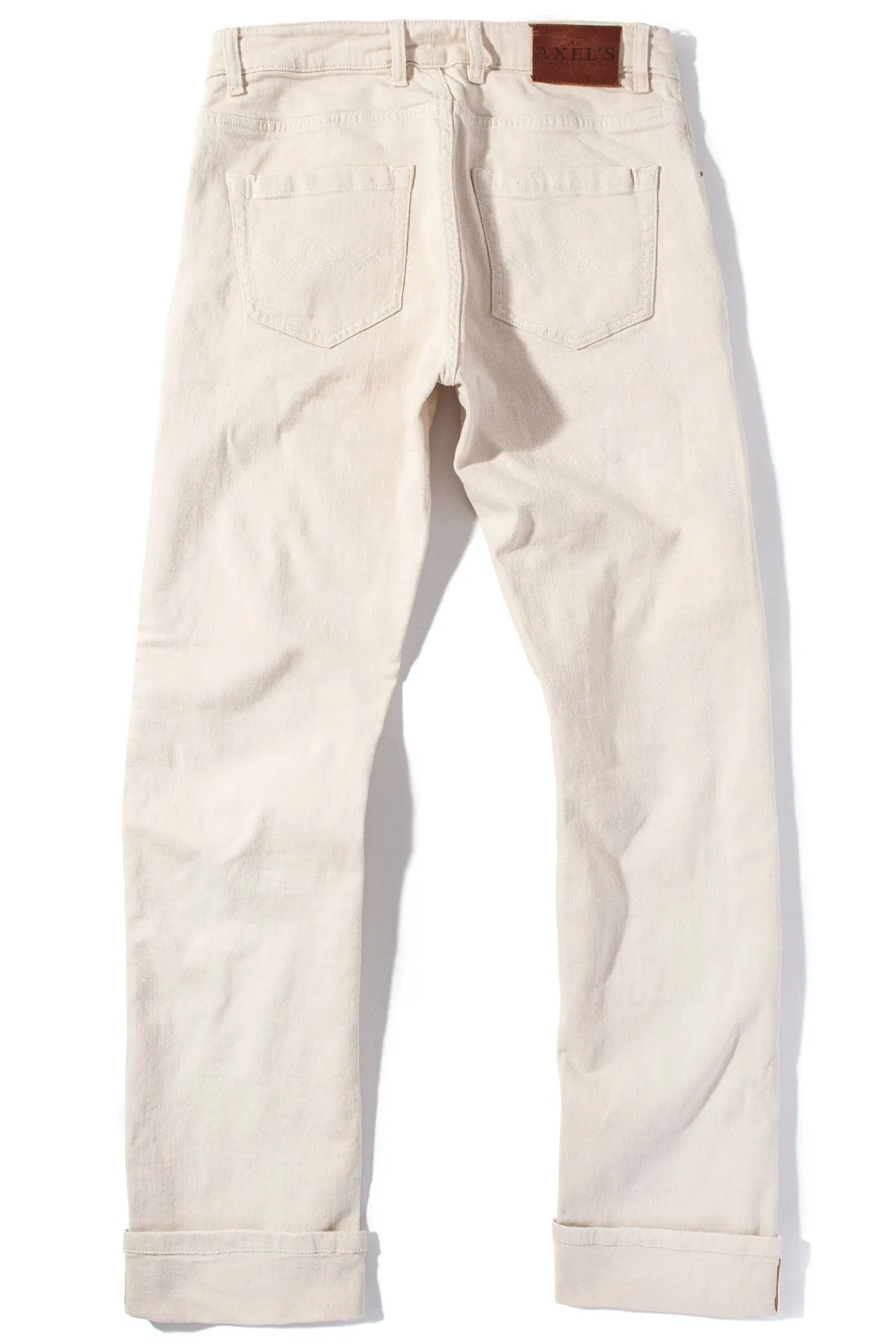 Tucson Selvedge Denim In Off White