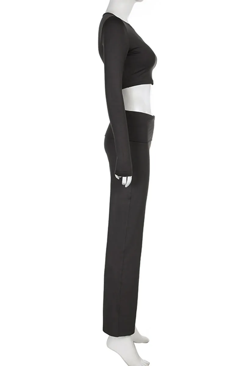 UJ0545 Shirt and Pants Workout Set
