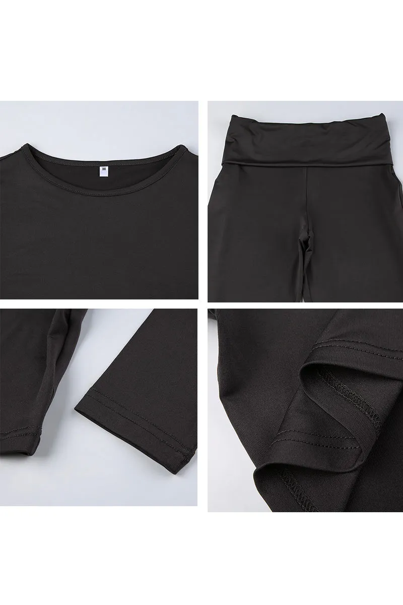 UJ0545 Shirt and Pants Workout Set