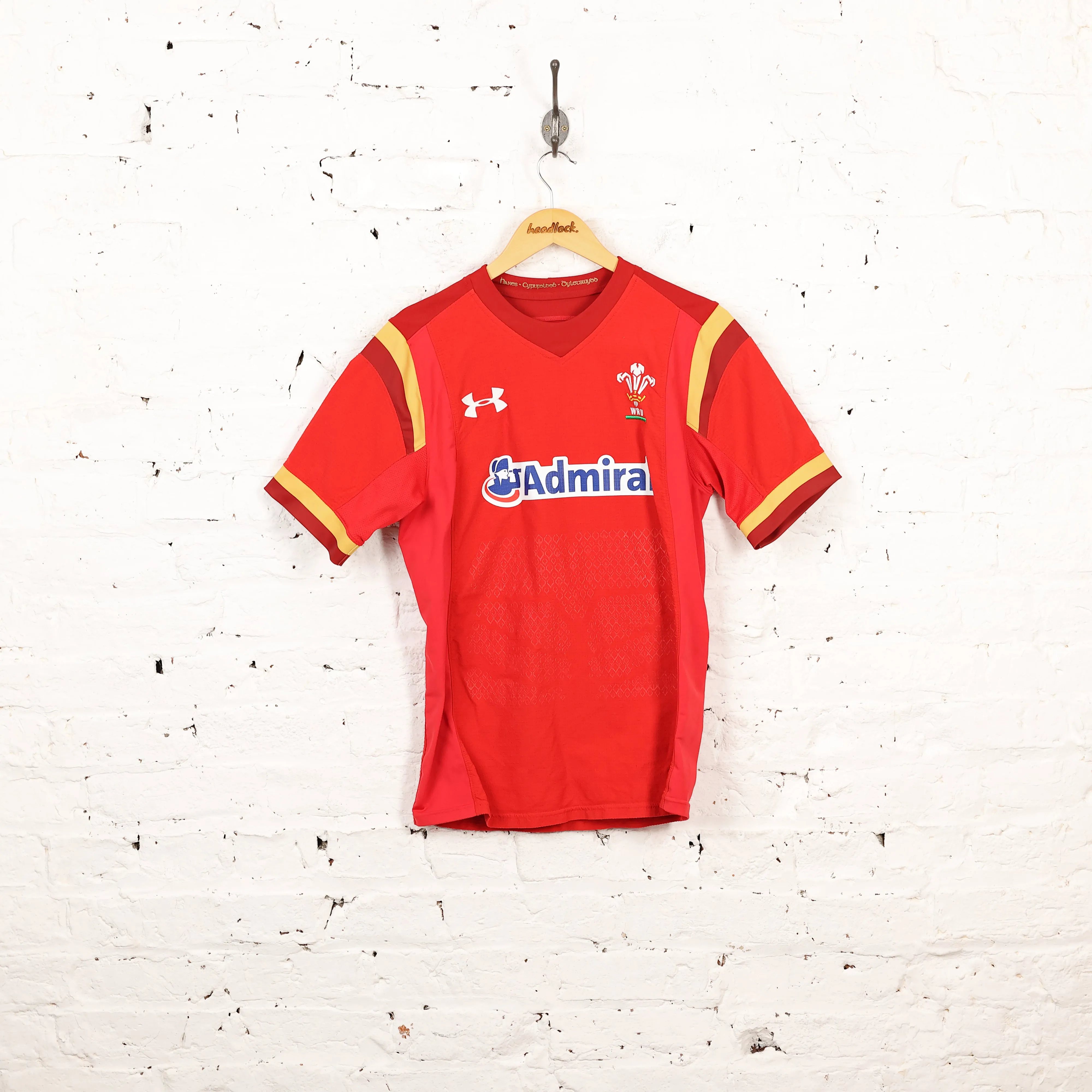 Under Armour Wales 2015 Rugby Shirt - Red - M