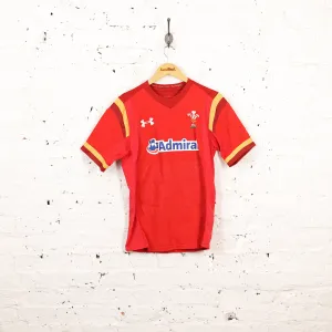 Under Armour Wales 2015 Rugby Shirt - Red - M