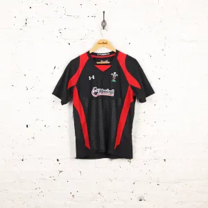 Under Armour Wales Away Rugby Shirt - Black - L