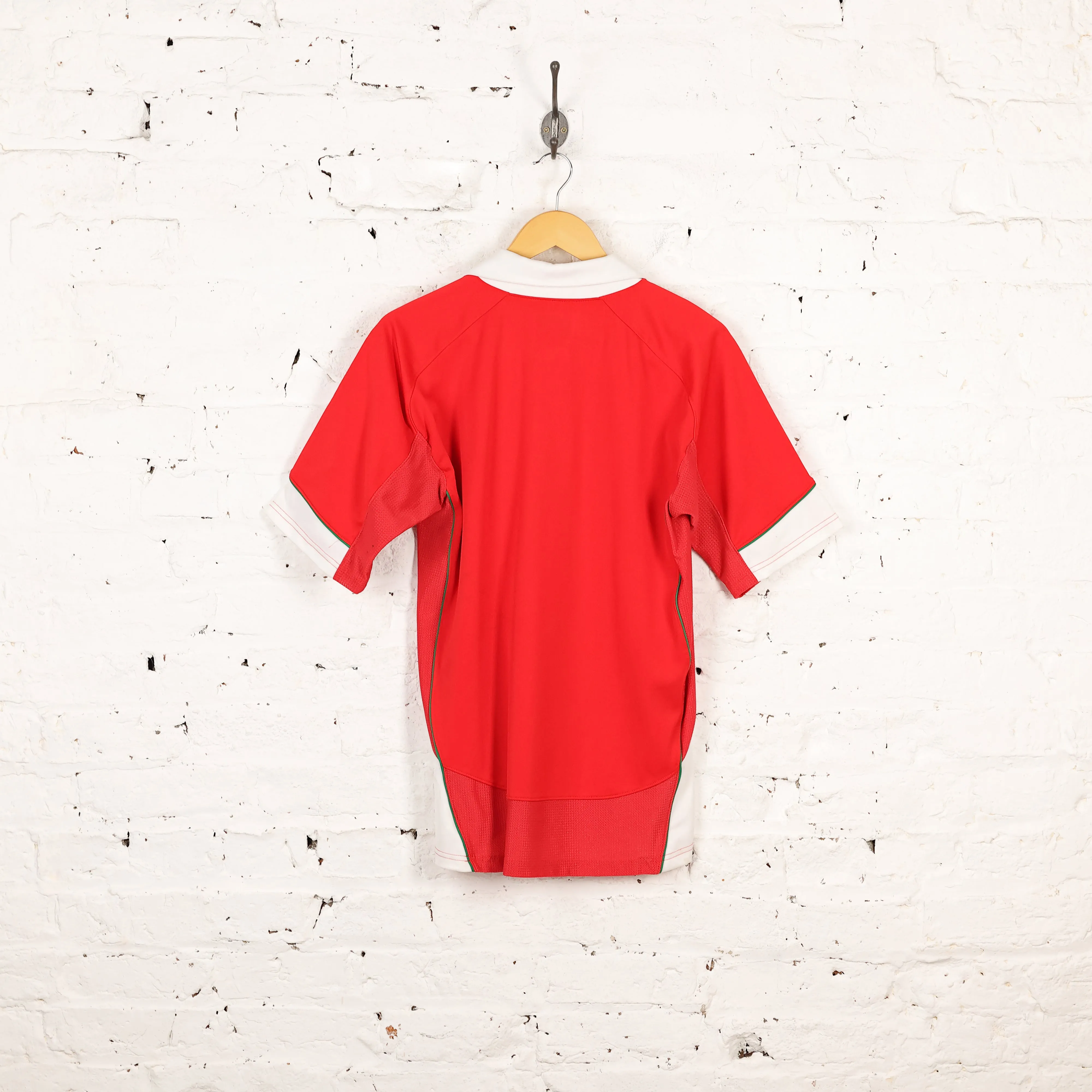 Under Armour Wales Home Rugby Shirt - Red - M