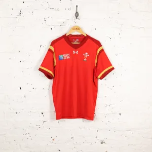 Under Armour Wales Rugby World Cup 2015 Rugby Shirt - Red - M