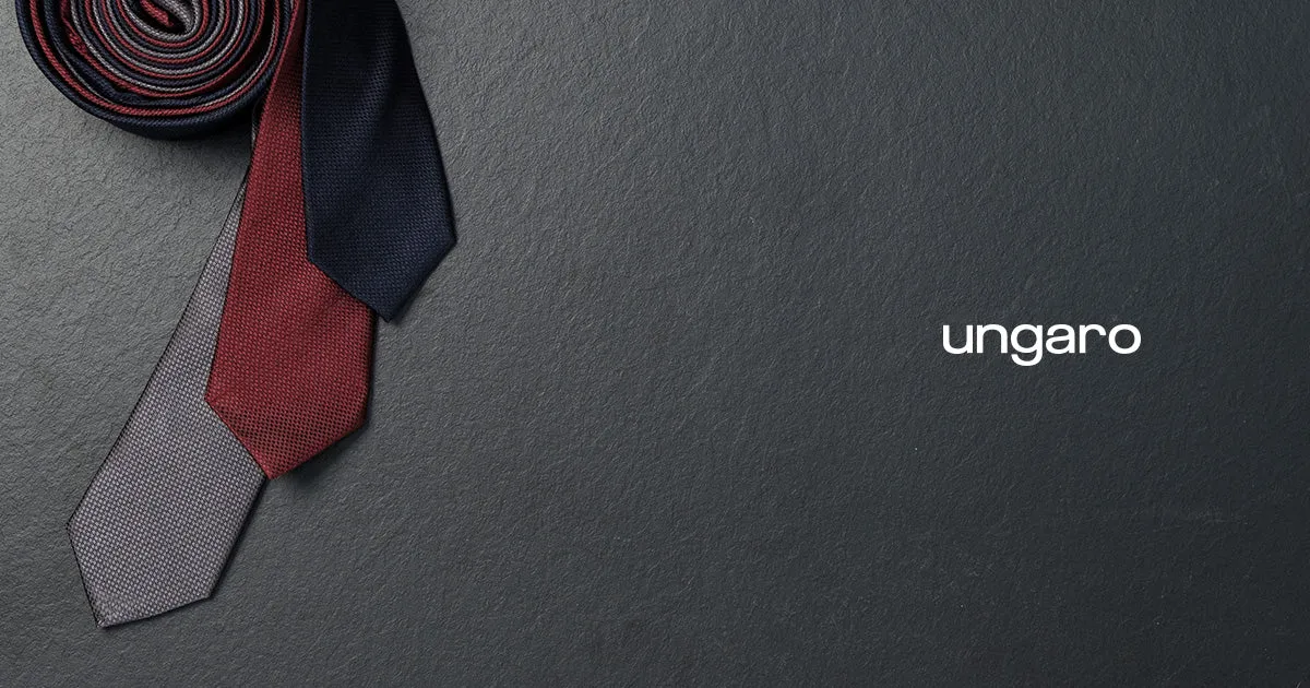 Ungaro UFC747J-Silk Tie Uomo Dark Grey