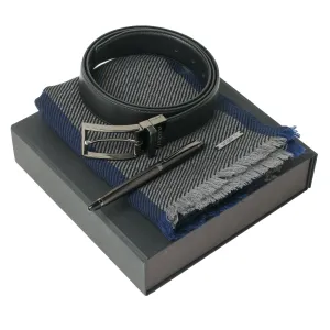 Ungaro UPBER817A-Set Alesso (rollerball pen, belt & scarves)