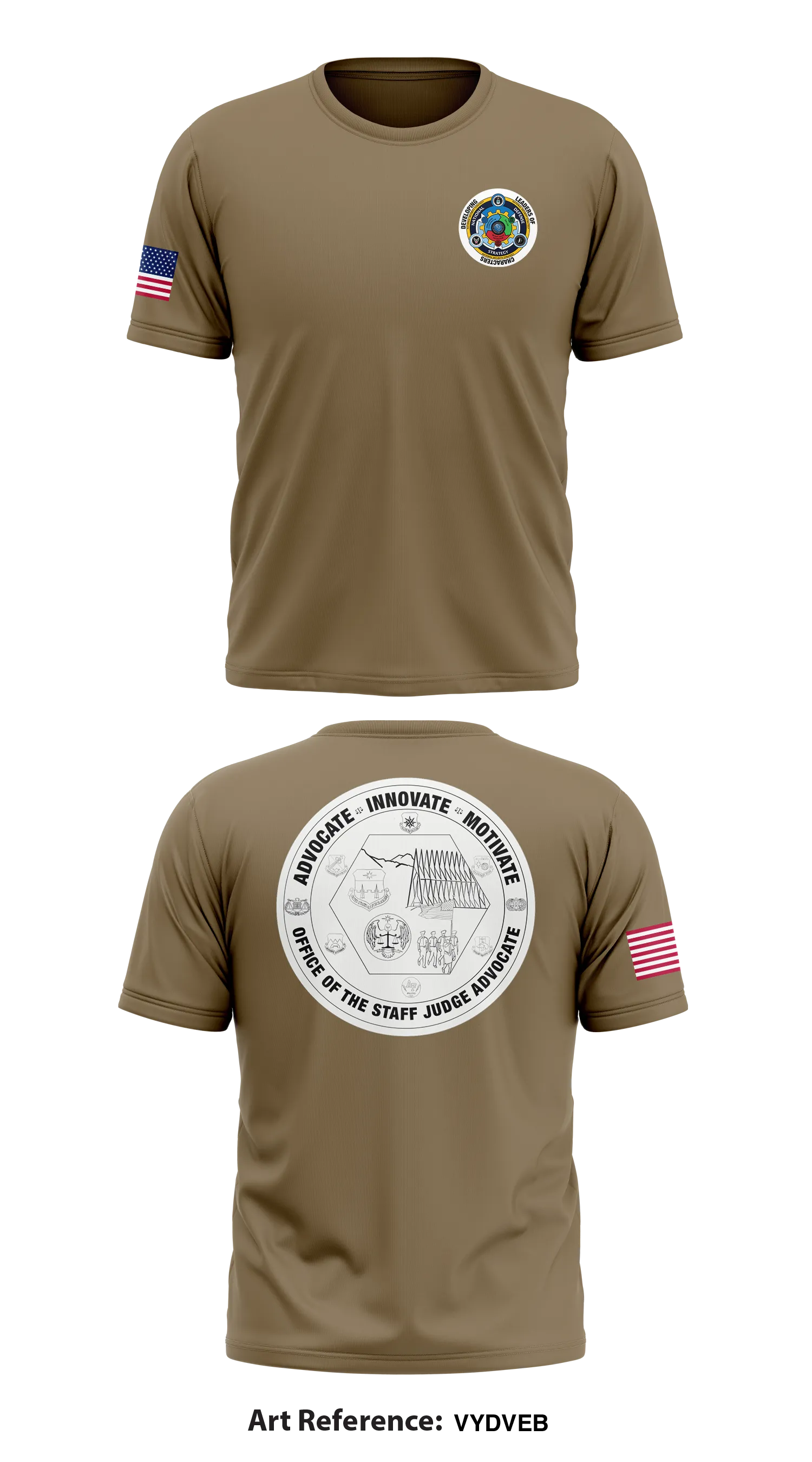 United States Air Force Academy Legal Office Store 1 Core Men's SS Performance Tee - vYdvEb