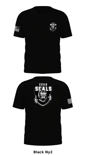 Urban Seals Store 1 Core Men's SS Performance Tee - Ny2