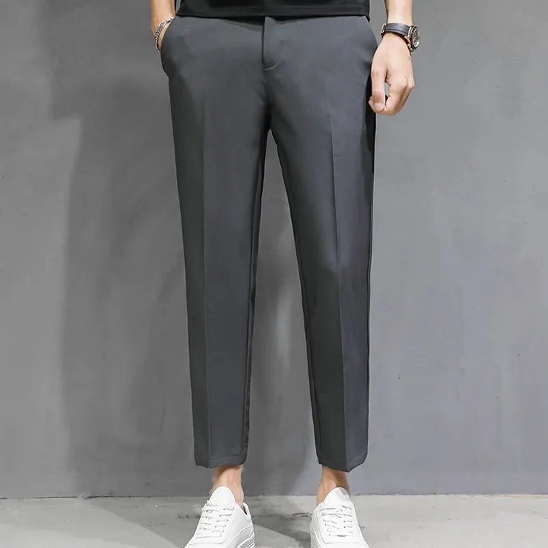 UrbanElite Slim Fit Sommer Anzughosen