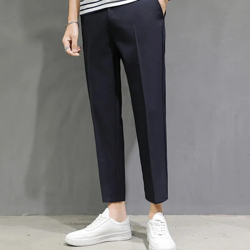 UrbanElite Slim Fit Sommer Anzughosen