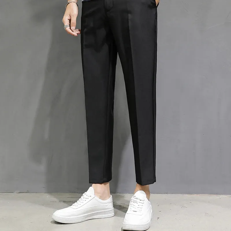 UrbanElite Slim Fit Sommer Anzughosen