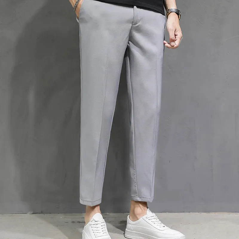 UrbanElite Slim Fit Sommer Anzughosen