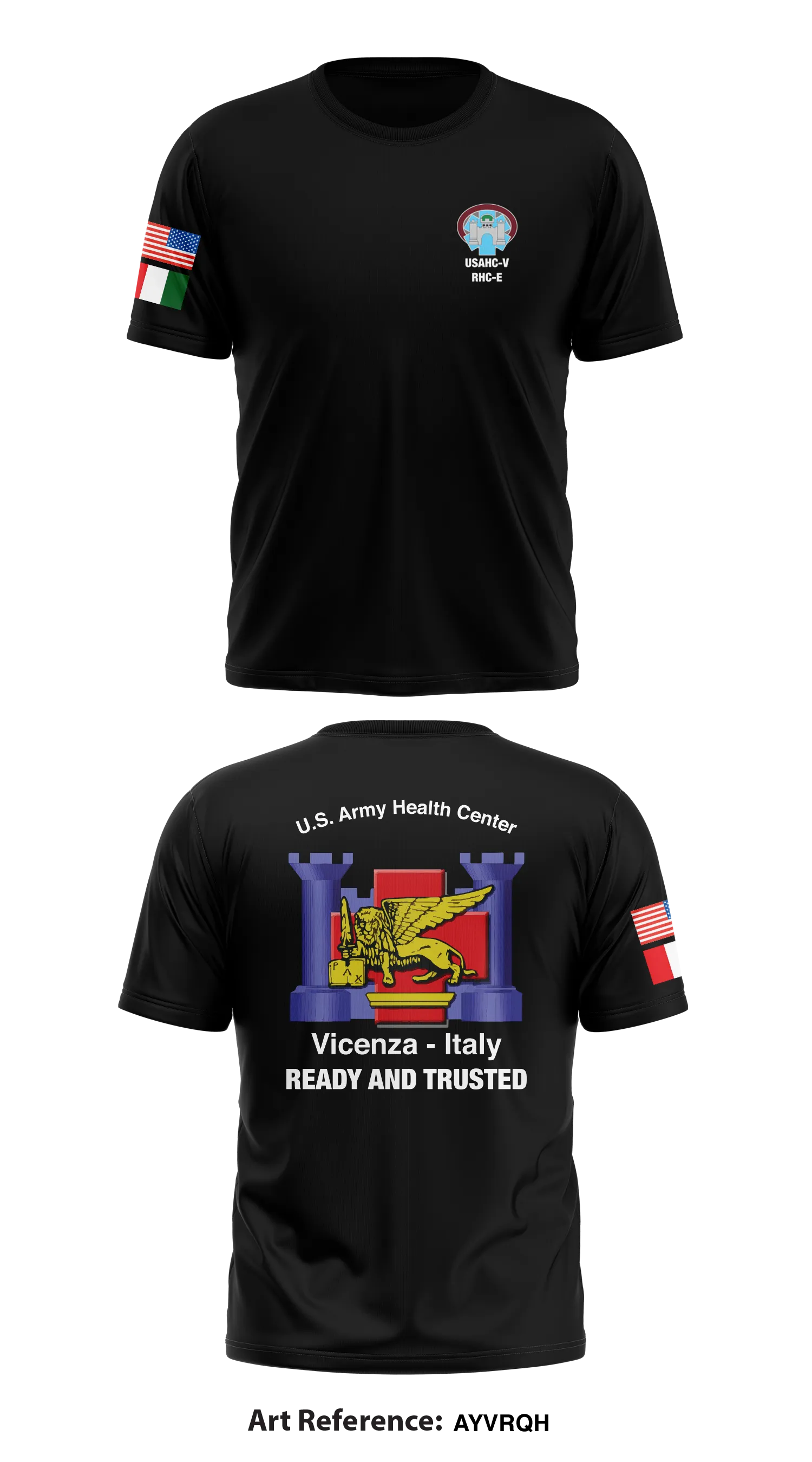 USAHC VICENZA  Store 1 Core Men's SS Performance Tee - AyVRQh