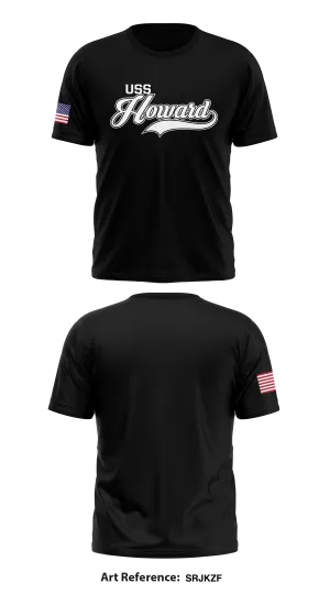 USS HOWARD Store 1 Core Men's SS Performance Tee - SRjkzf