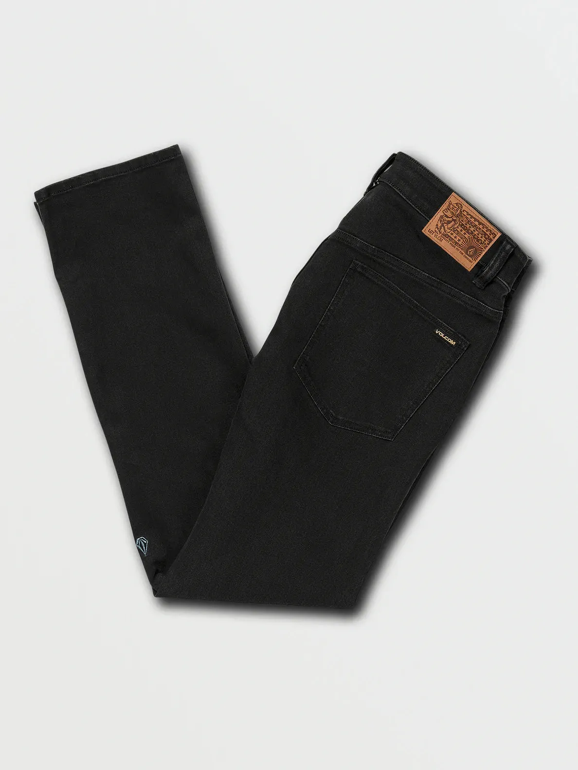 Volcom Mens Solver Modern Fit Jeans