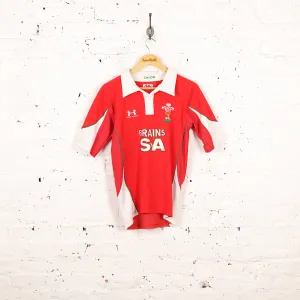 Wales 2009 Under Armour Rugby Shirt - Red - S