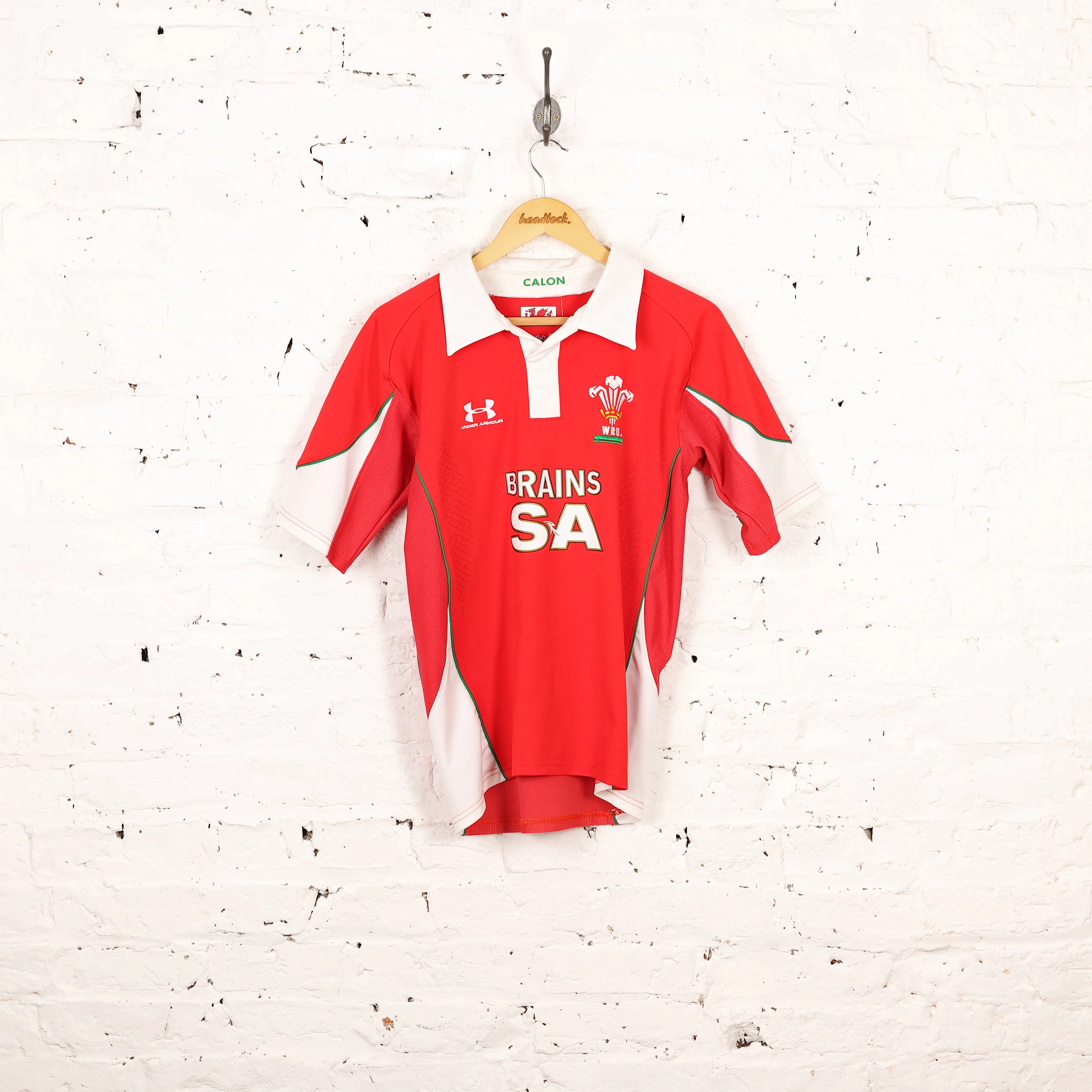 Wales 2009 Under Armour Rugby Shirt - Red - S