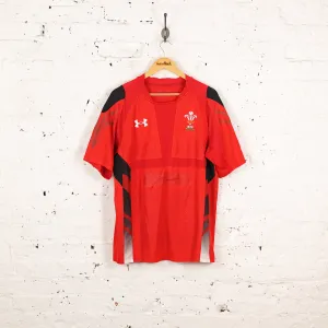 Wales 2013 Under Armour Rugby Shirt - Red - XXL