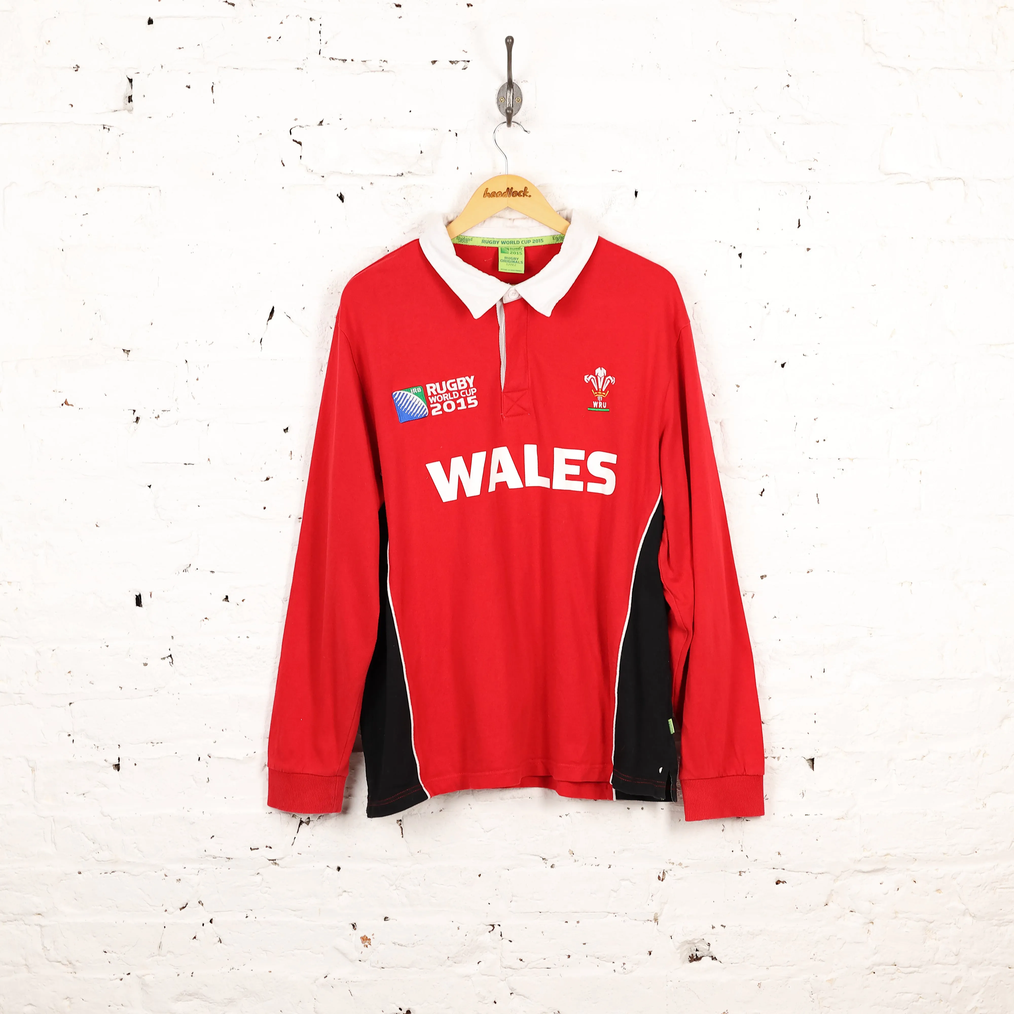 Wales Rugby 2015 Fan Shirt - Red - XXL