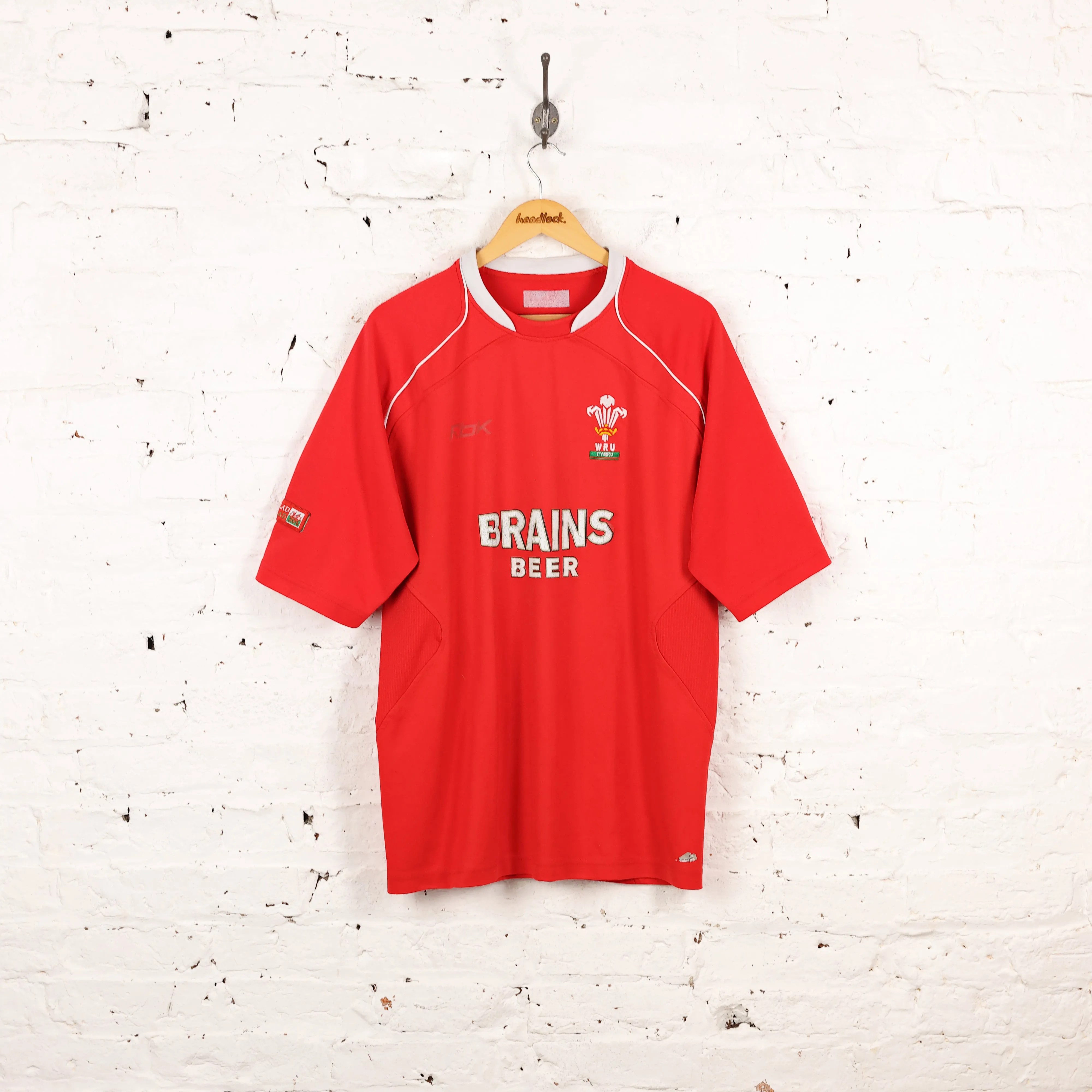 Wales Rugby Reebok 2006 Shirt - Red - XL