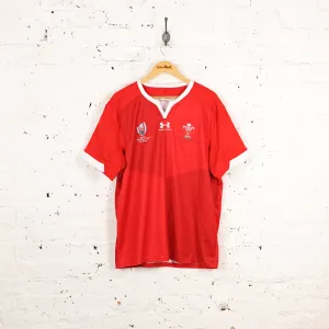 Wales Rugby Under Armour 2019 Shirt - Red - XL