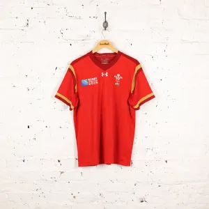 Wales Rugby World Cup 2015 Under Armour Shirt - Red - M
