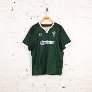 Wales Under Armour Away Rugby Shirt - Green - XL