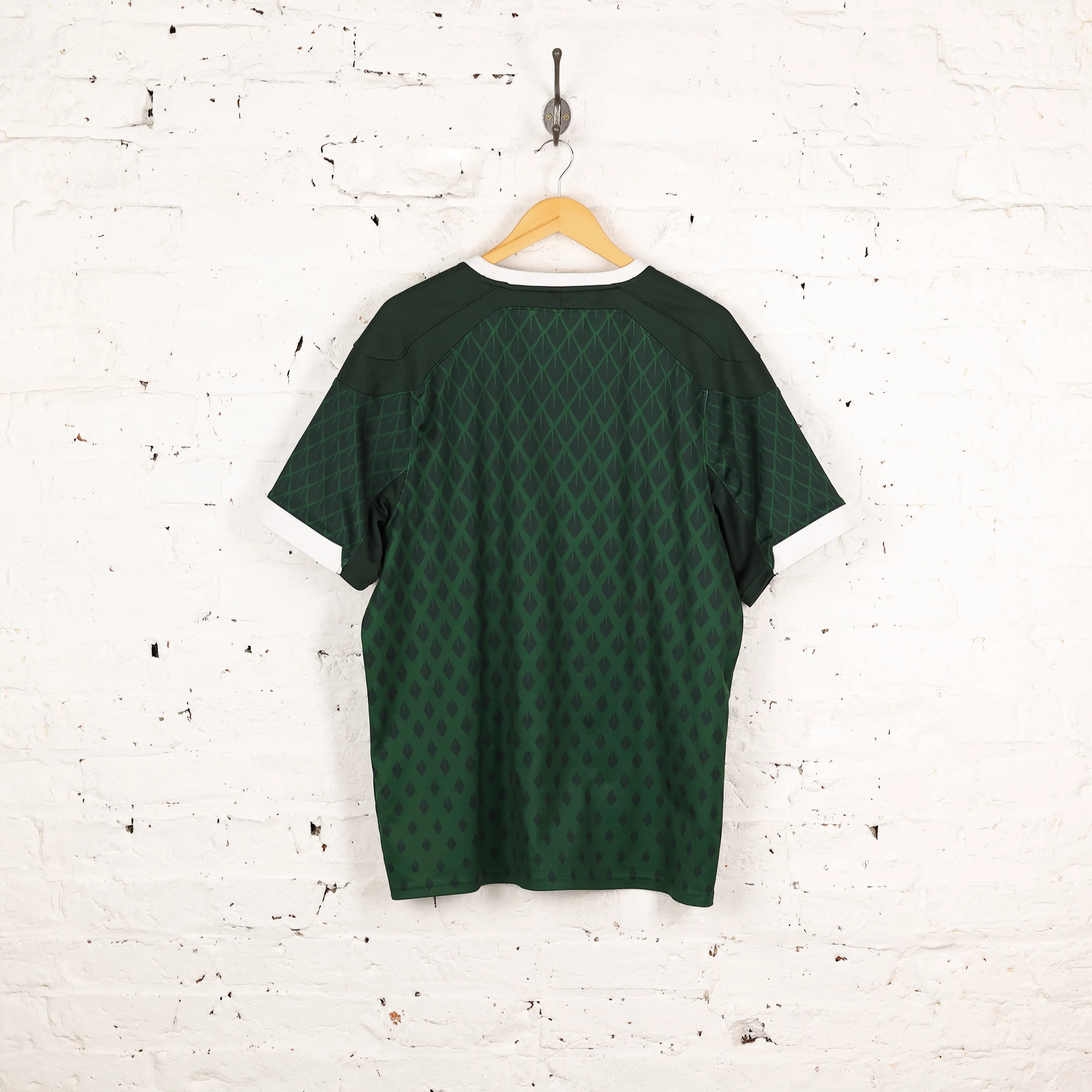 Wales Under Armour Away Rugby Shirt - Green - XL