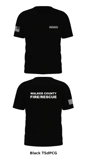 Walker County Fire Rescue Store 1 Core Men's SS Performance Tee - TSdPCG