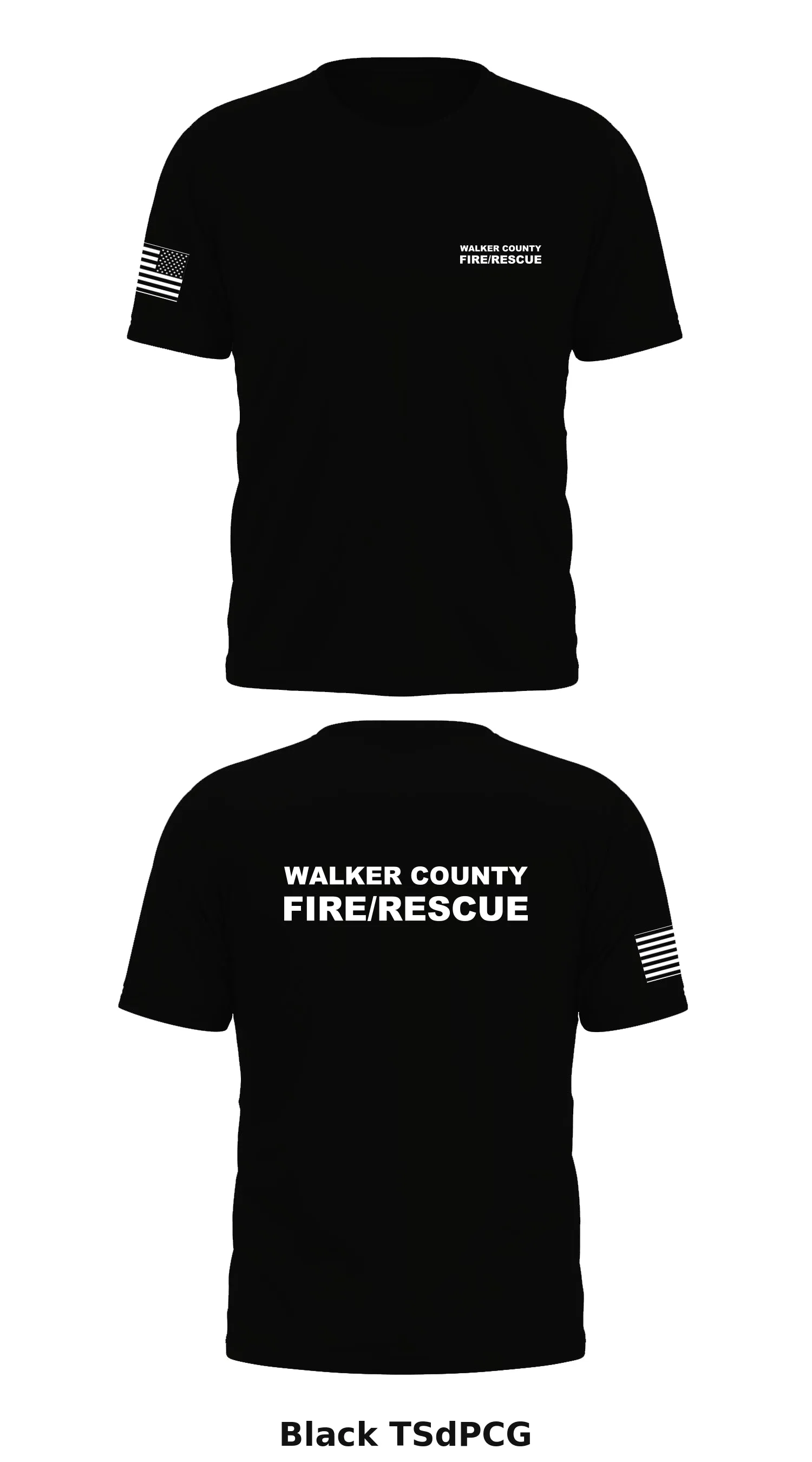 Walker County Fire Rescue Store 1 Core Men's SS Performance Tee - TSdPCG