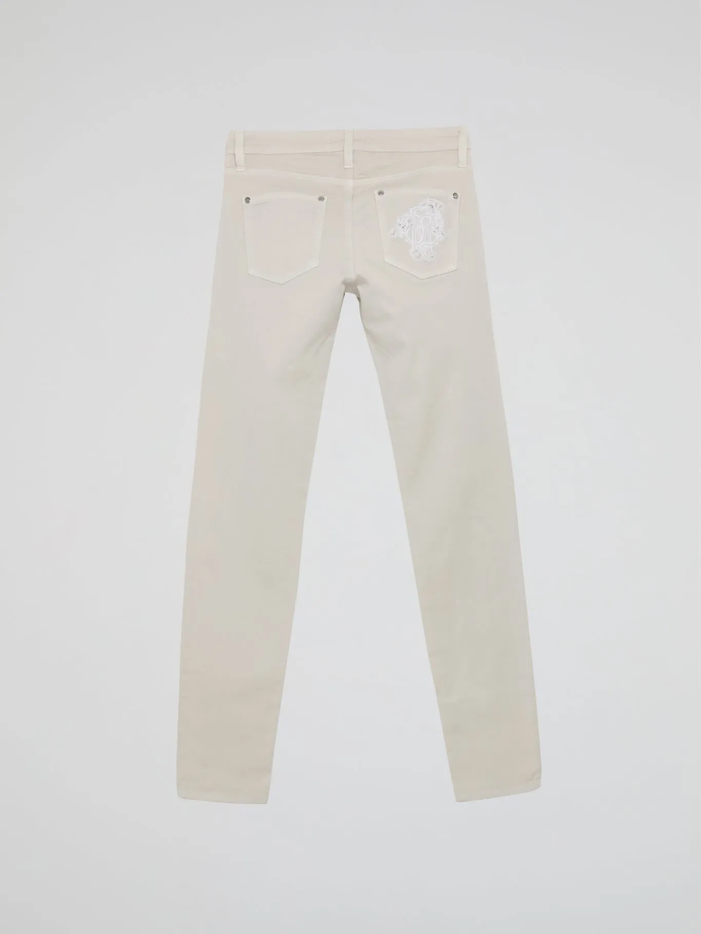 White Slim Fit Jeans