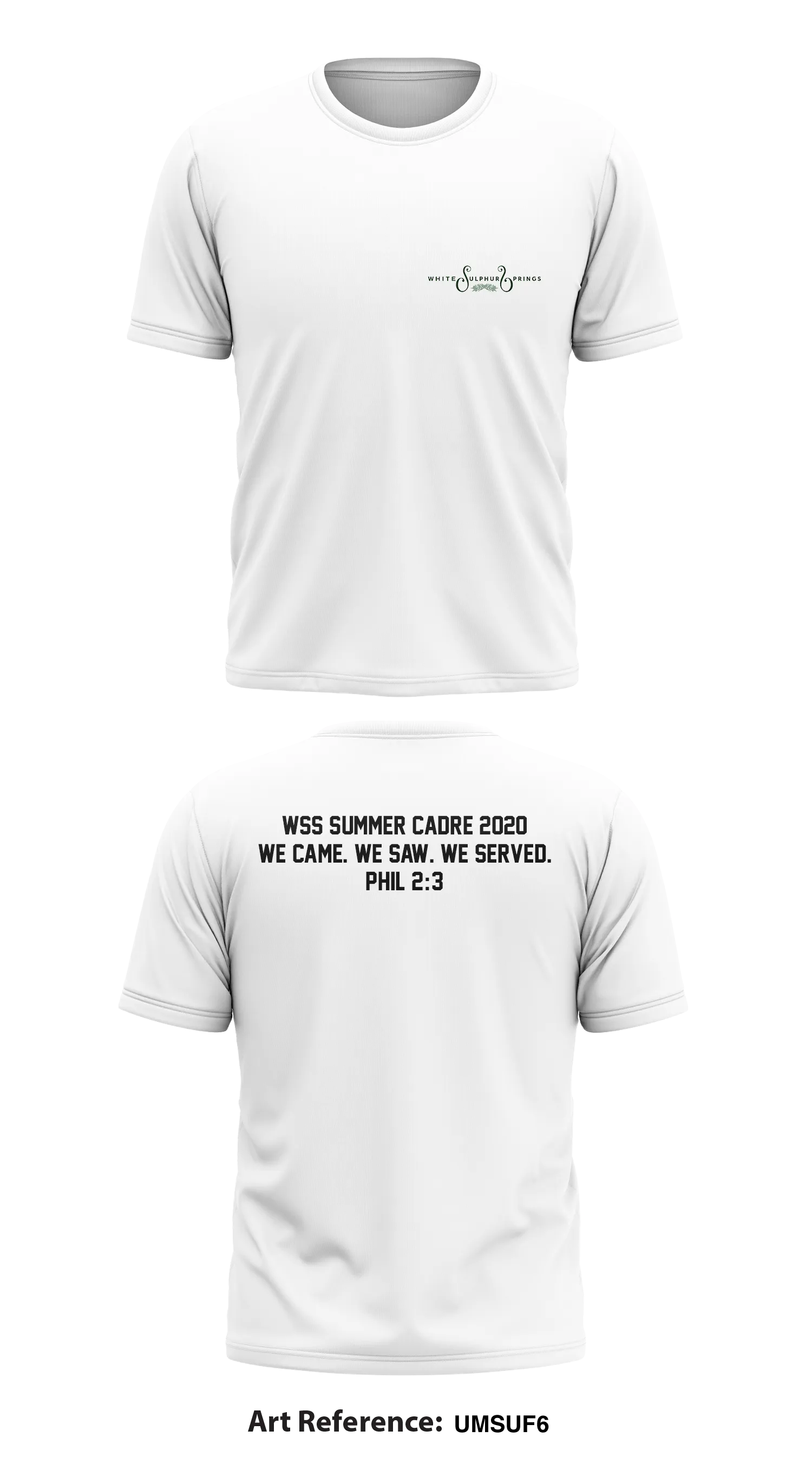 White Sulphur Springs Store 1 Core Men's SS Performance Tee - UmsUf6