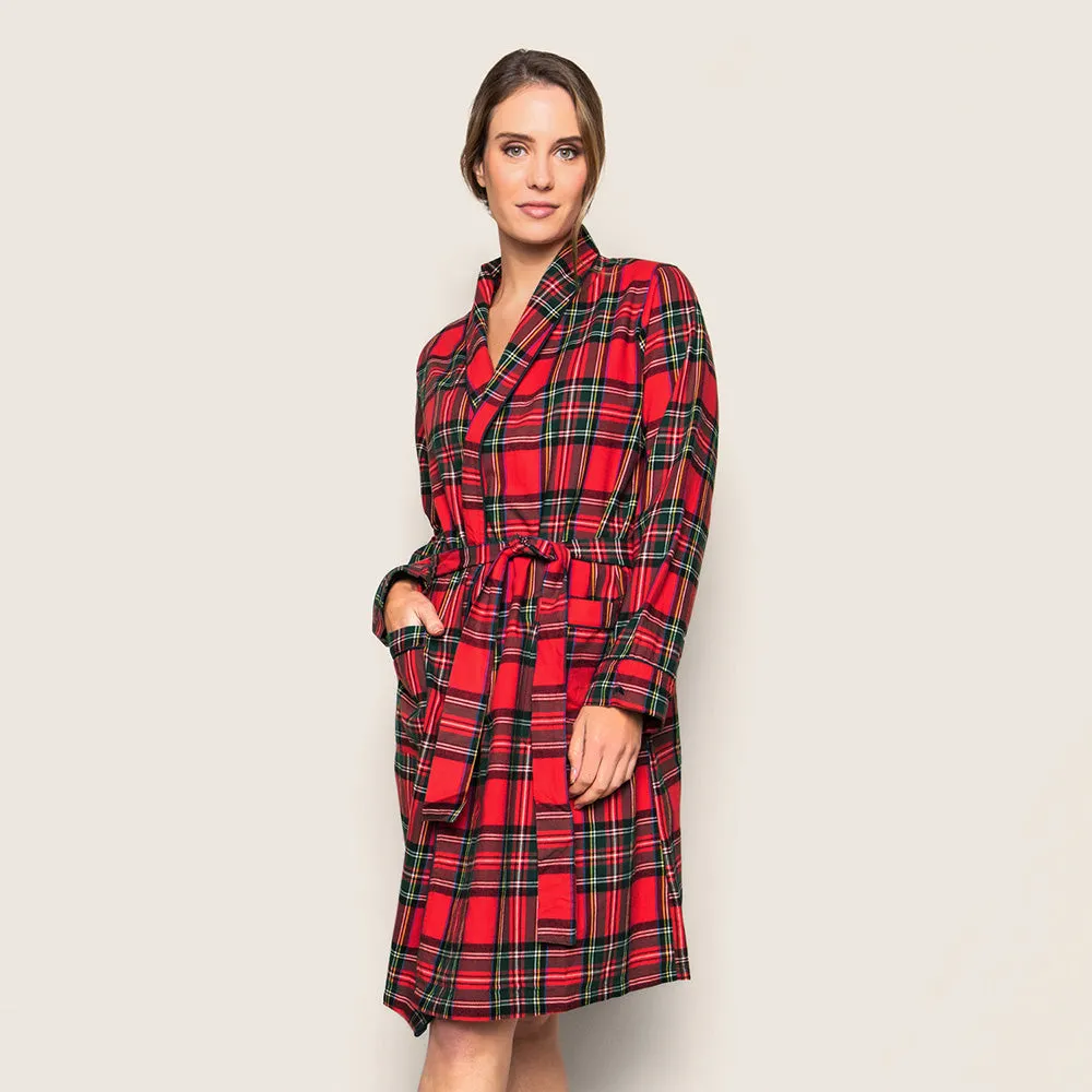 Woman's Brushed Cotton Robe | Imperial Tartan