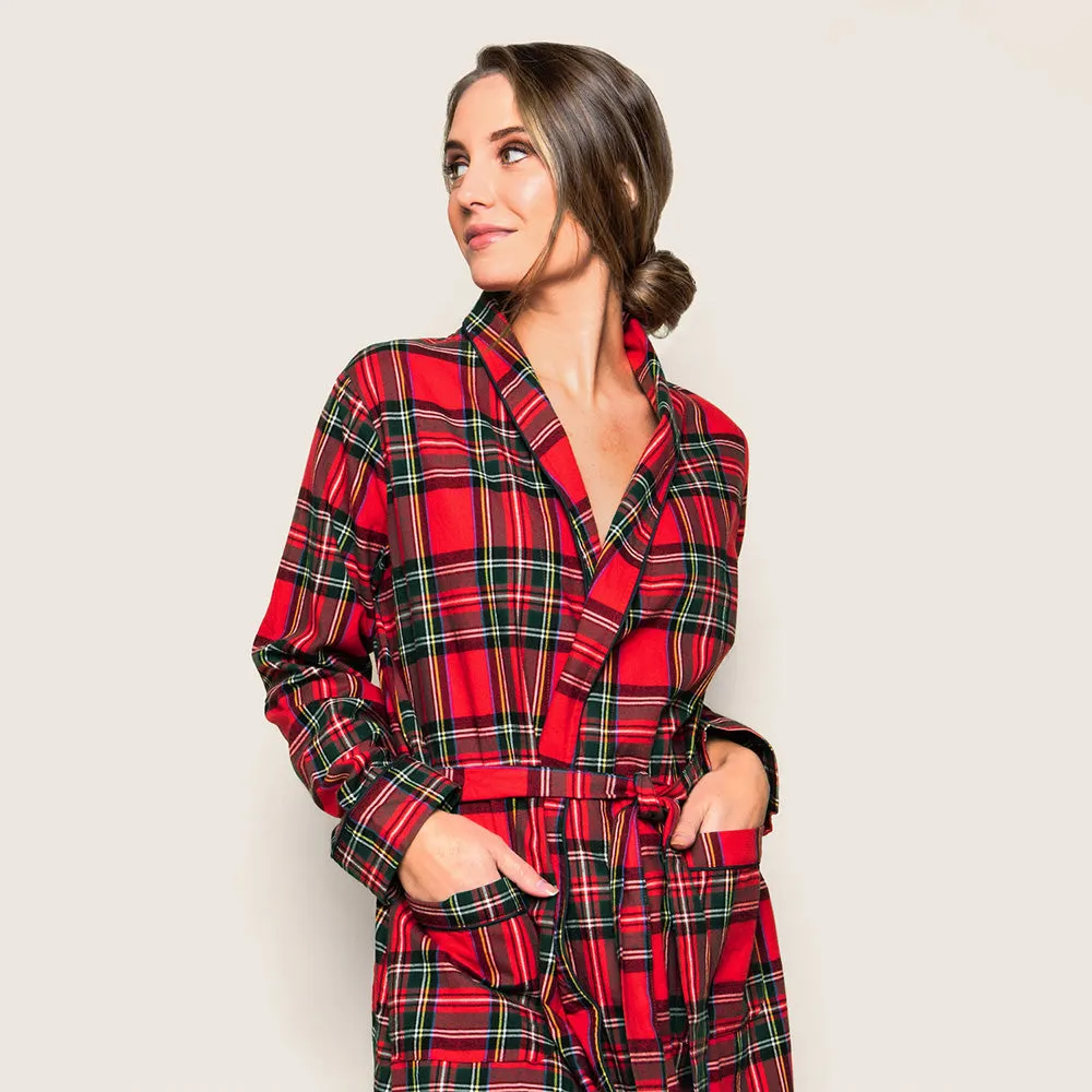 Woman's Brushed Cotton Robe | Imperial Tartan