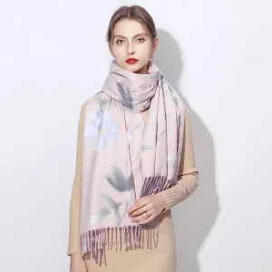 Women Scarf Warm Shawl  Wool Stoles Head Neck Long Winter Scarf Women for Ladies