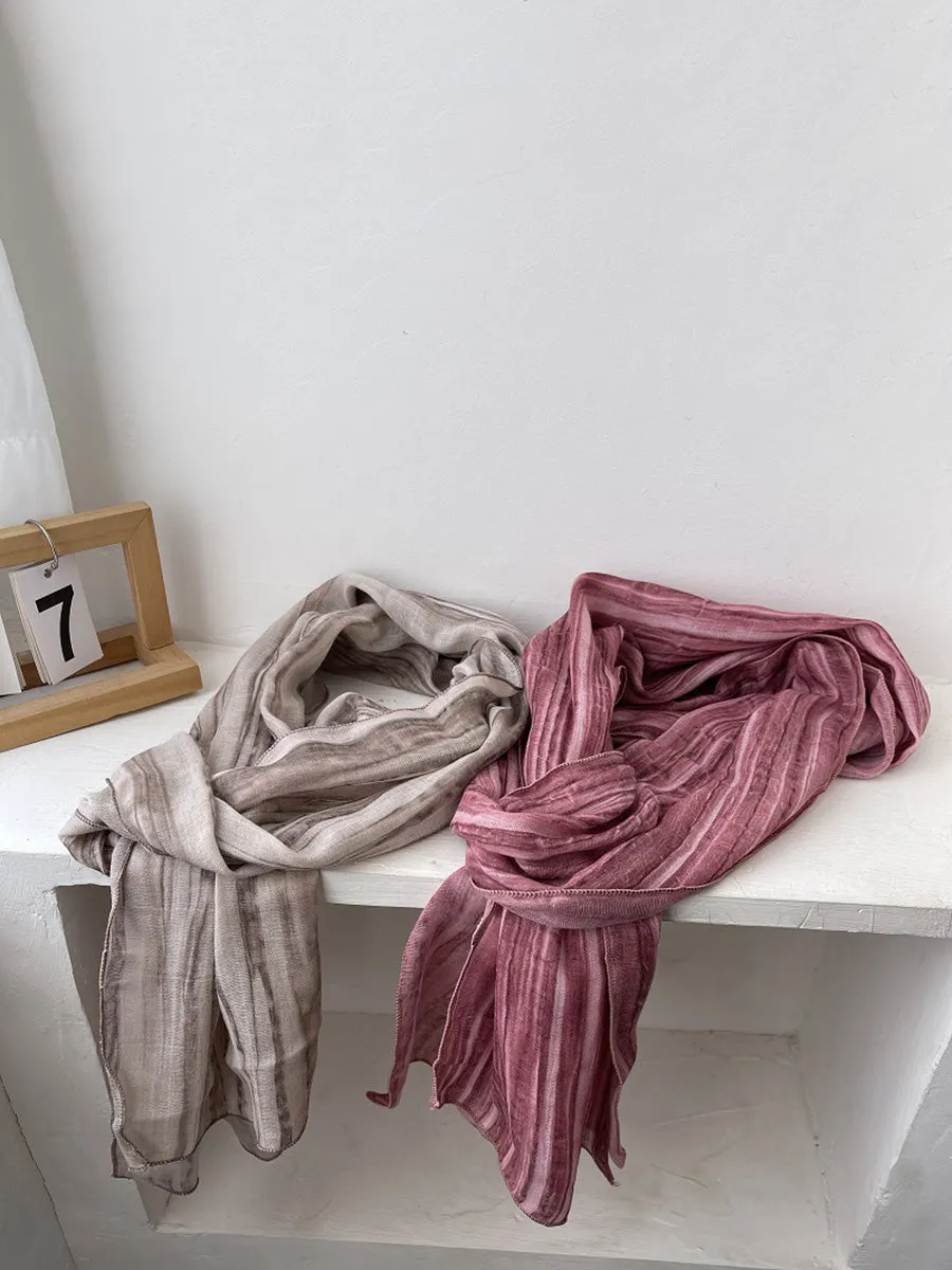 Women Vintage Tie-dye Shawl Scarf