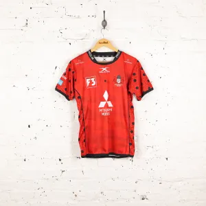 Women's Gloucester Rugby Poppies Shirt - Red - Womens M