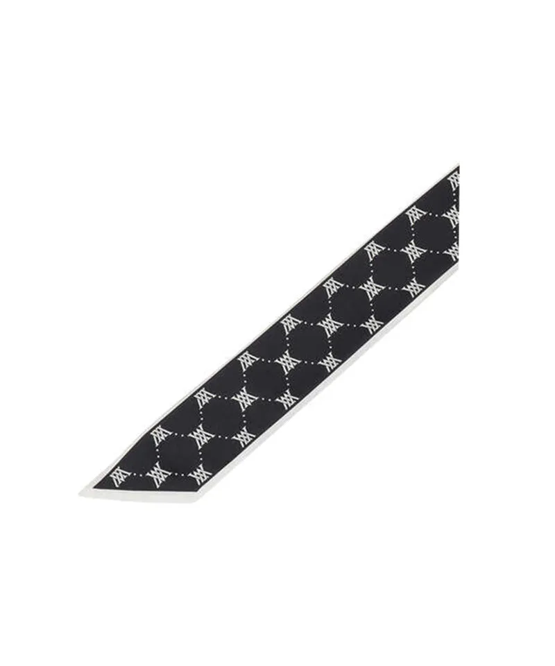 Women's Silk Neck Scarf - Black