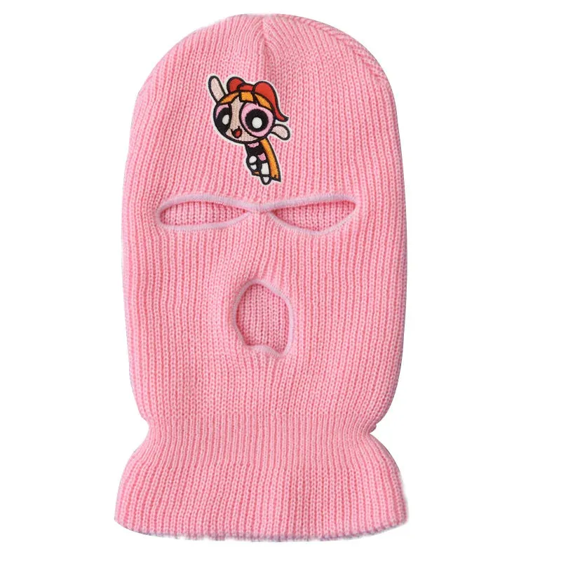 Y2K Ski Mask 3-Hole Knitted Balaclava