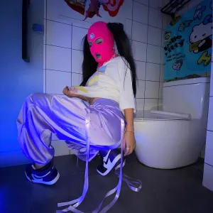 Y2K Ski Mask 3-Hole Knitted Balaclava