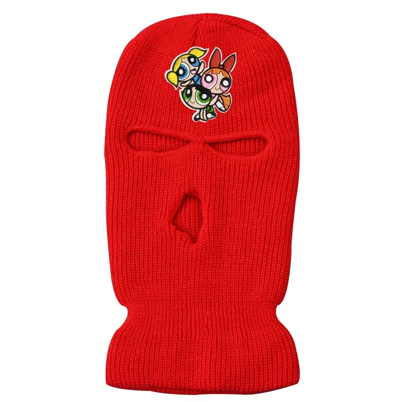 Y2K Ski Mask 3-Hole Knitted Balaclava