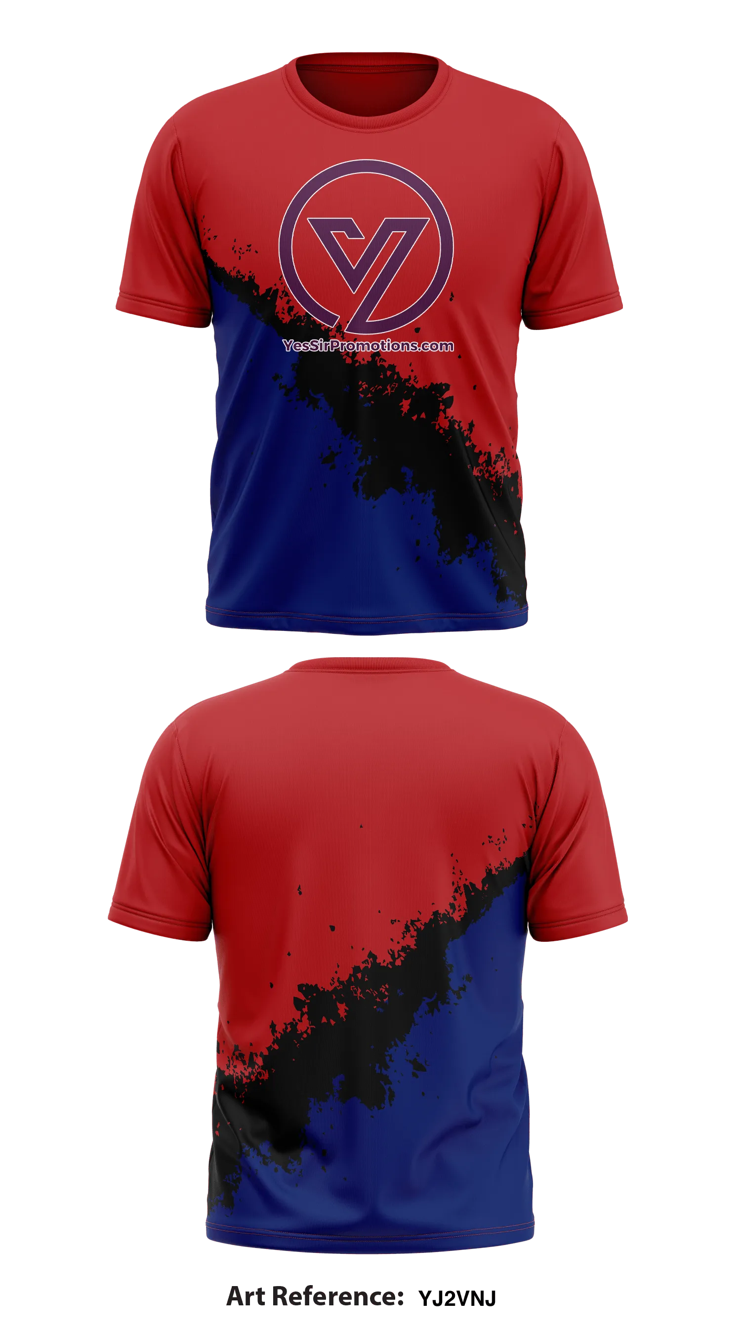 Yes Sir Promotions Core Men's SS Performance Tee - yj2vnj