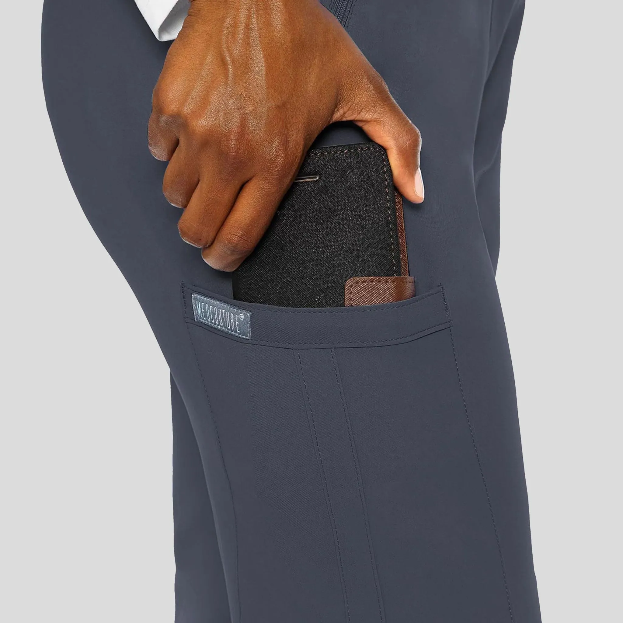 Zipper Pant | Pewter